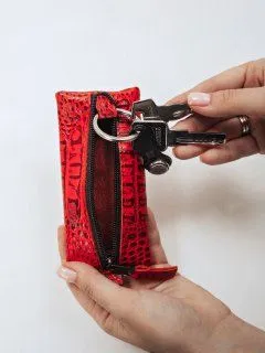 Подарочный набор для женщины, мужчины. Подарок мужчине, на день рождения, женщине на 8 марта. Футляр для очков мягкий и ключница карманная.