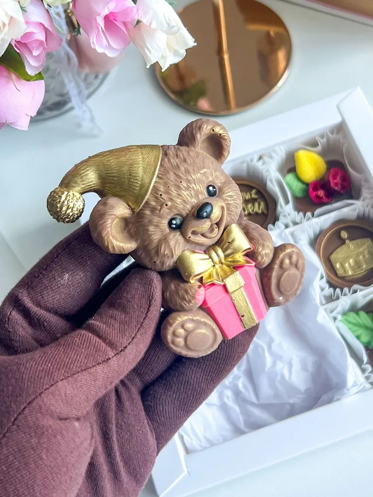 Шоколадный подарочный набор С Днем Рождения / Сладкие Слова